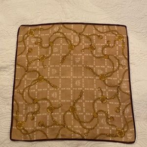 MCM Cotton Square Handkerchief unisex